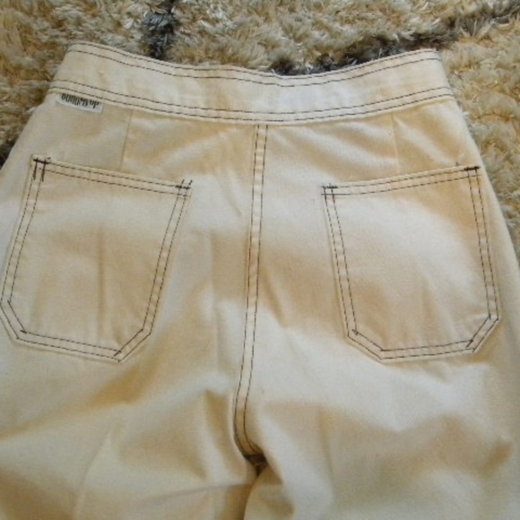 Vintage RETRO Bottoms UP front side zip  bell bottom jean - Picture 5 of 15